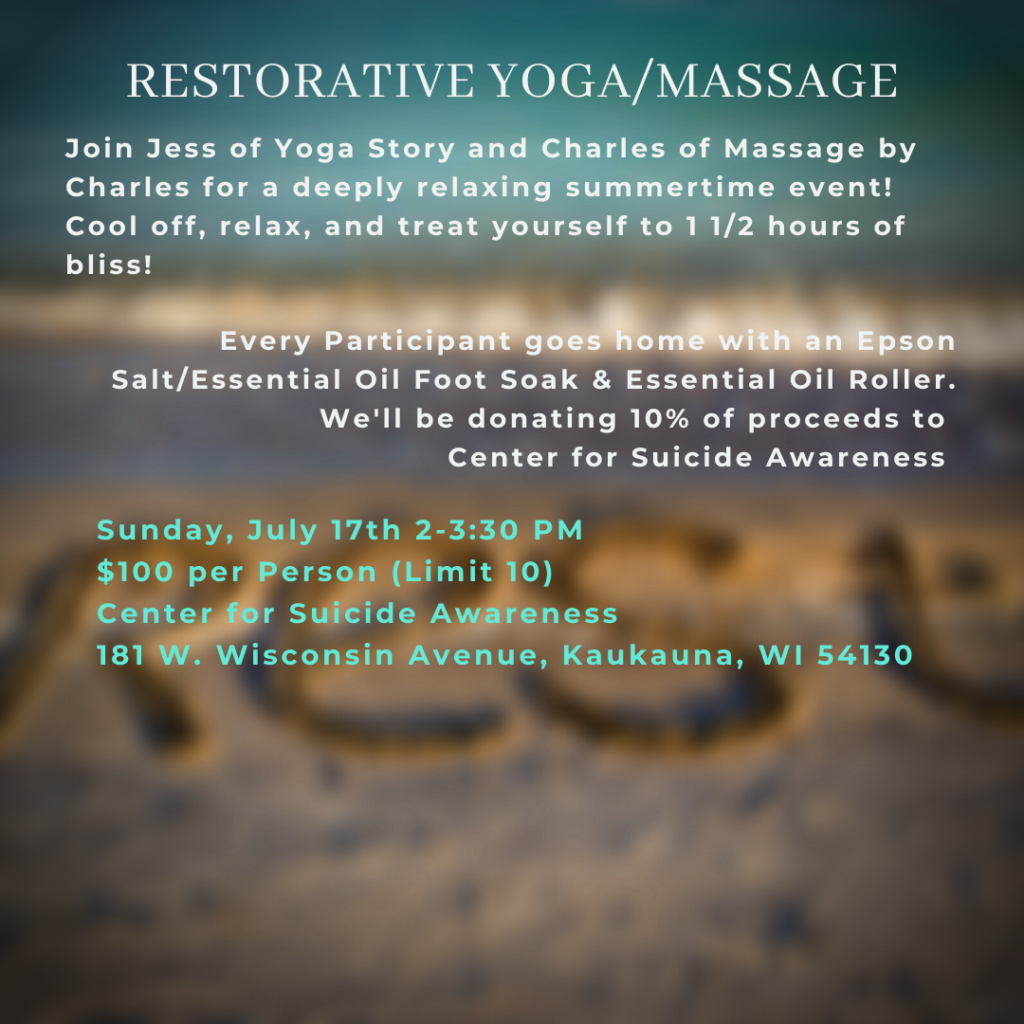 Restorative Yoga Massage July 2022